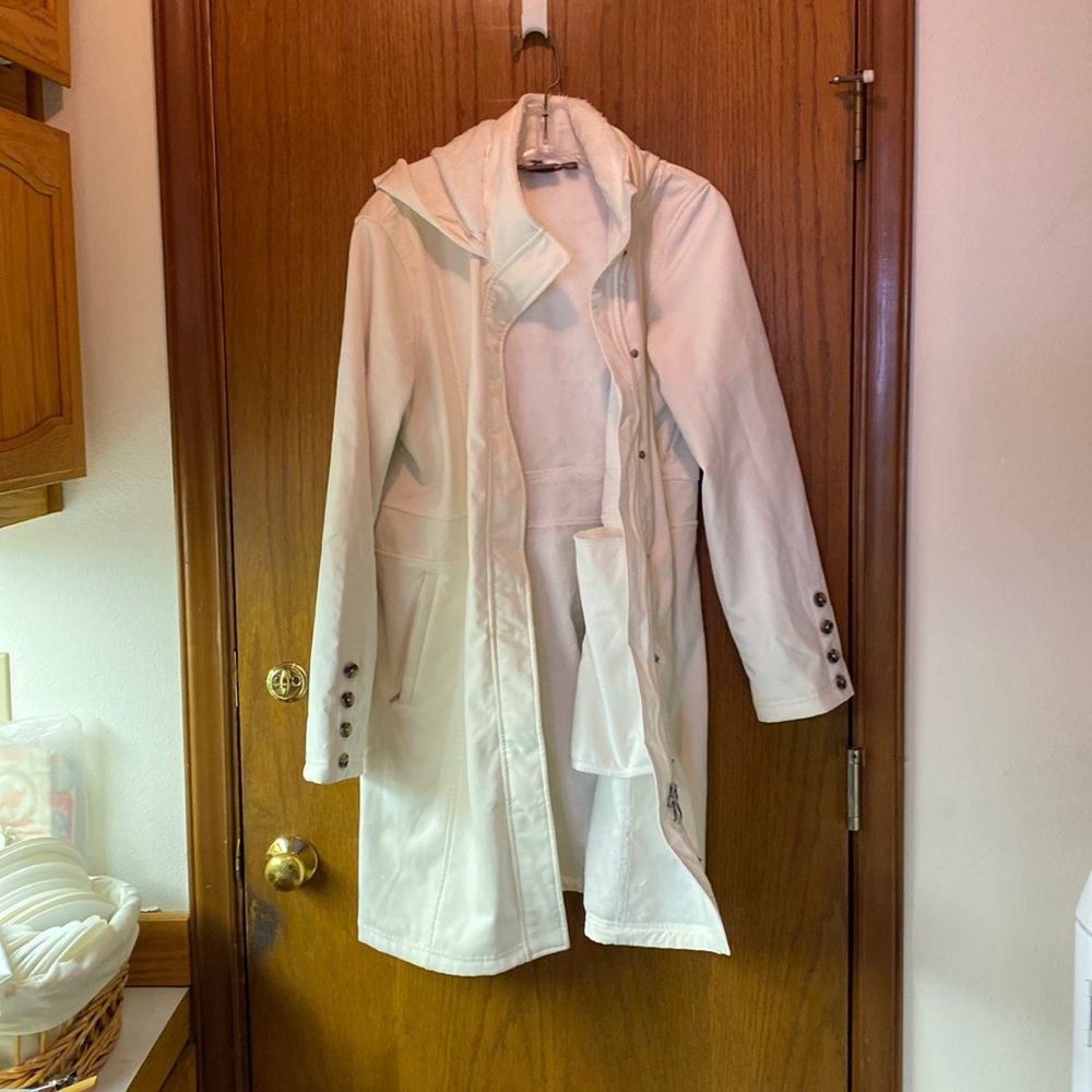Merrell Jacket Cream Colored, With Hood